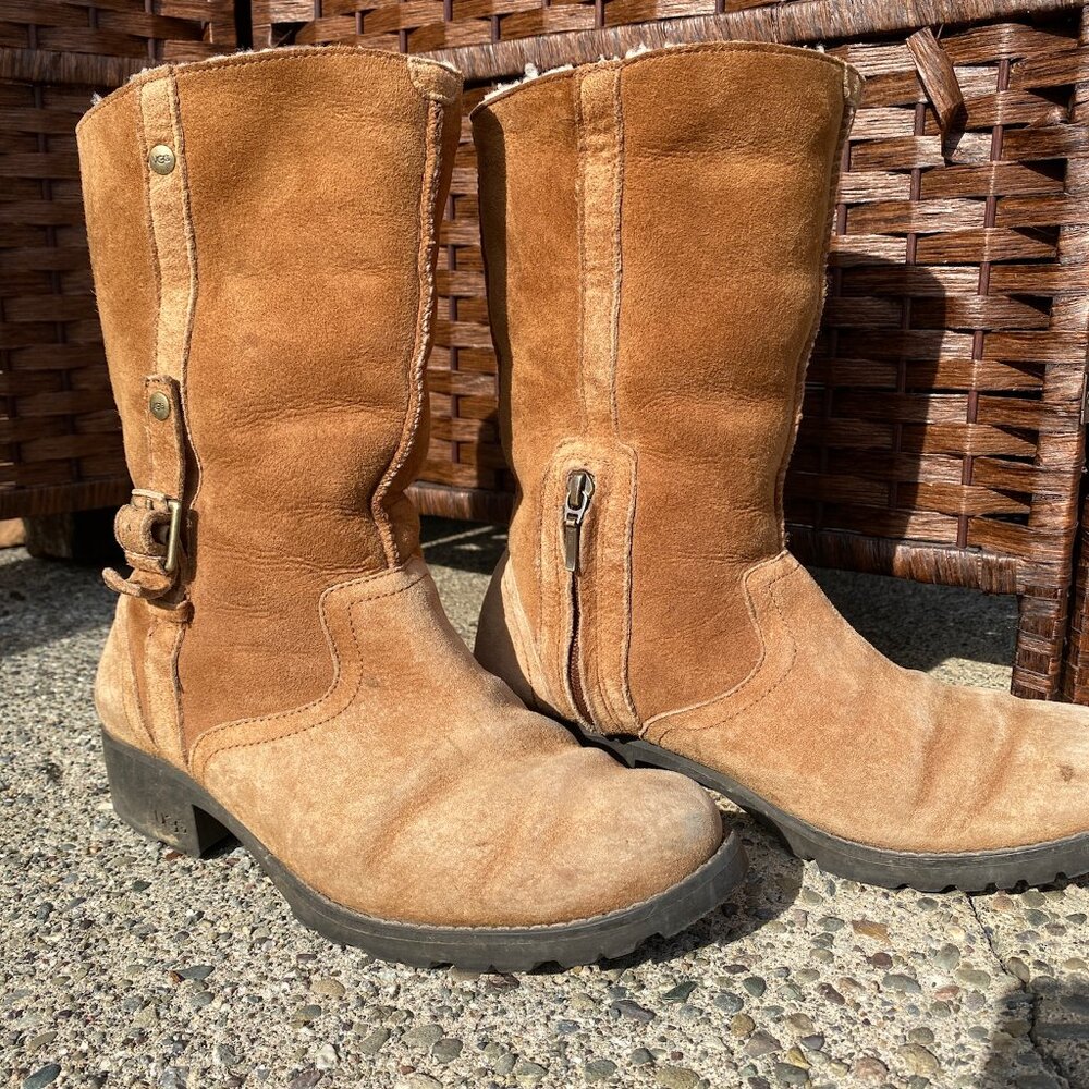 Studded UGG Boots, Size 9